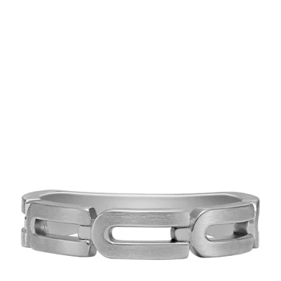 Abbildung von Fossil Heritage Ring, Herren, Größe: 56, Argent