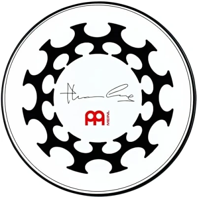 Abbildung von Meinl Cymbals Drum Practice Pad 12 Zoll (30,48cm) Schlagzeug Trommel Übungspad Medium Rebound, Natürliches Spielgefühl Zubehör, Schwarz (MPP 12TL)