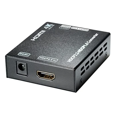 Abbildung von MaxTrack cs35l Transmedia HDMI 4K HDCP 2.2 Konverter, mit Netzteil schwarz