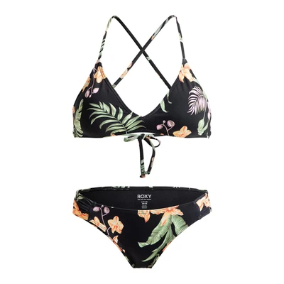 Abbildung von Roxy Classics Zweiteiliges SET Bikini, Damen, Größe: Large, Black