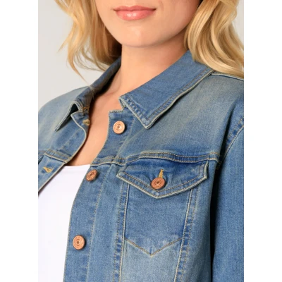 Abbildung von Base Level Jeansjacke &quot;BA YAMIL&quot;