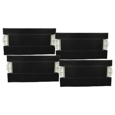 Abbildung von vhbw 2x Aktivkohlefilter kompatibel mit Bosch DHI655F, DHI645F, DHI655FXTI/01, DHI655NAU/01 Dunstabzugshaube 39,8 x 19,6/17,4 2,9 cm