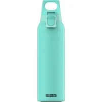 Abbildung von SIGG Hot &amp; Cold ONE Light Glacier (0.55 L) Thermo Trinkflasche, schadstofffreie und isolierte Edelstahl einhändig bedienbare Outdoor Flasche
