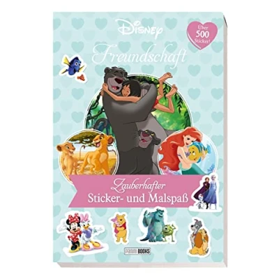 Abbildung von Disney Freundschaft: Zauberhafter Sticker und Malspaß: Malblock