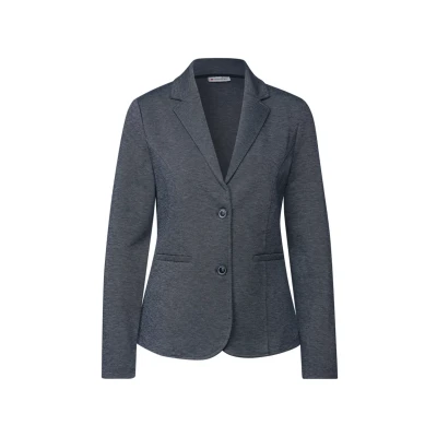 Abbildung von Street One Damen 2116799 Basic Blazer, deep Blue Melange, 34