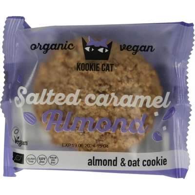 Abbildung von Kookie Cat salziges Karamel und Mandel 50 g