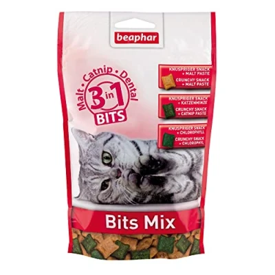 Abbildung von Beaphar Katzenleckerli Bits Mix 150 g