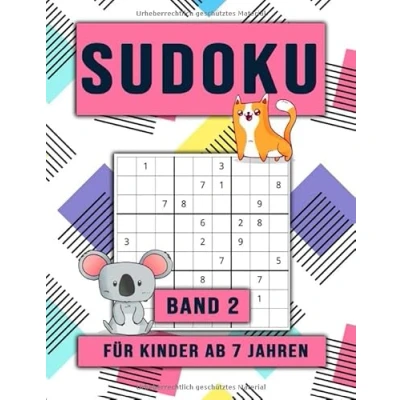 Abbildung von Sudoku für Kinder ab 7 Jahren: Denksport die Kleinen I 60 Leichte Sudokus Band 2 (Sudoku Kids, 2)