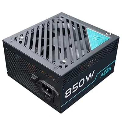 Abbildung von Azza 850W PC Netzteil, 80+ Gold, schwarz, 4X PCIe, Kabel Management, PSAZ 850G