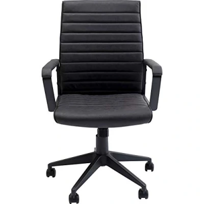 Abbildung von Kare Design Bürostuhl Labora, Schwarz, Bürostuhl, Drehstuhl, höhenverstellbar, 360 Grad drehbar, rollbar, 109x59x62 cm (H/B/T)