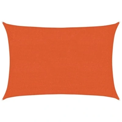 Abbildung von vidaXL Sonnensegel 160 g m² Orange 2x3 m HDPE Beschattung Rechteck