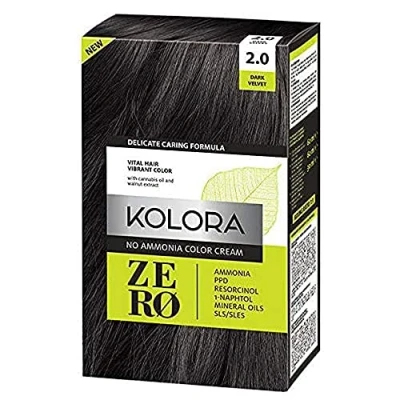 Abbildung von KOLORA ZERO Dark Velvet, kein Ammoniak, Haarfarbe