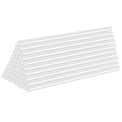 Abbildung von 40 Stück Klebesticks Ø11 mm, Heiβkleber Klebestifte 11 x 190 Heißkleber transparent für kleine Heißklebepistolen