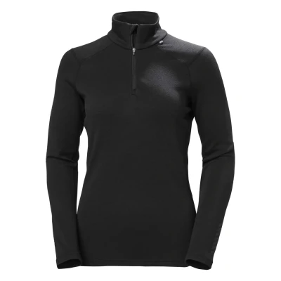 Abbildung von Helly Hansen W LIFA Merino Midweight 1/2 ZIP Strickpullover, Damen, Größe: XS, Black