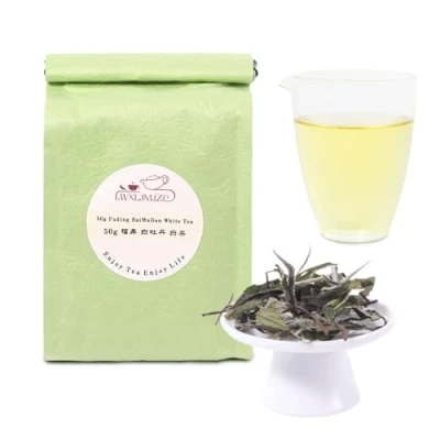 Abbildung von LWXLJMJZC Pai Mu Tan Weißer Tee Bai Dan White Tea Lose Blätter Peony Chinesischer 50g