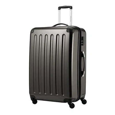 Abbildung von HAUPTSTADTKOFFER Alex Großer Hartschalen Koffer, 4 Doppel Rollen, Trolley, Rollkoffer, Reisekoffer, Volumenerweiterung, 75 cm, 119 Liter, Graphit