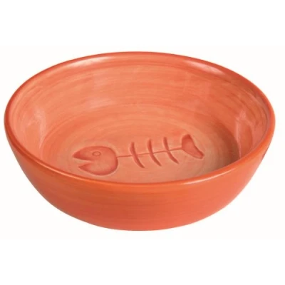 Abbildung von Trixie Ceramic Bowl Fish 200ml/13 cm