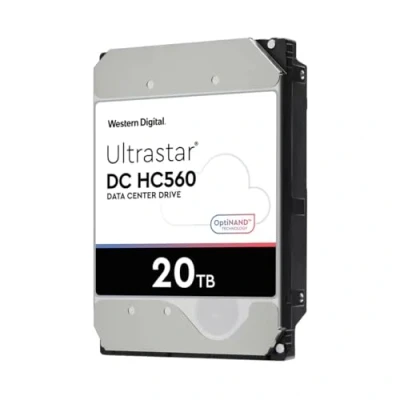 Abbildung von WD Western Digital Ultrastar DC HC560 3.5 Zoll 20480 GB SATA WUH722020ALE6L4
