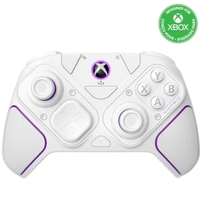 Abbildung von PDP Victrix Pro BFG drahtlos Controller: White For Xbox Series XS, One, and Windows 10/11 PC