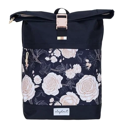 Abbildung von ELEPHANT Rucksack Damen Freizeitrucksack A4 groß 13038, Laptop Tasche Travel Geheimfach Daypack large + Trinkflasche