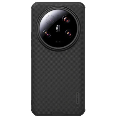 Abbildung von Xiaomi 14 Ultra Hülle Kunststoff Nillkin Backcover/Hard Case Handyhülle Schwarz