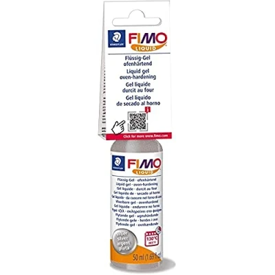 Abbildung von Fimo liquid ovenhardende deco gel 50 ml zilver