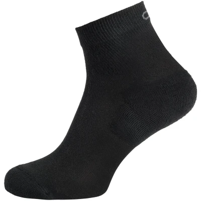 Abbildung von ODLO Socks Quarter Active 2 PACK Sportsocken, Herren, Größe: 36 38, Black