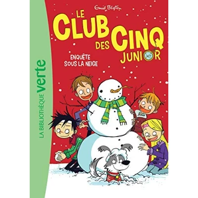 Abbildung von Le Club des Cinq Junior 08 Enquête sous la neige