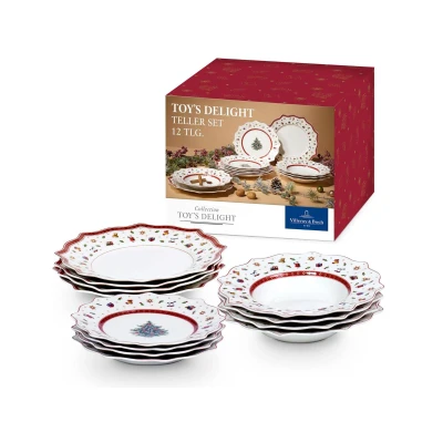 Abbildung von Villeroy und Boch Teller Set Toy&#039;s Delight Weiß