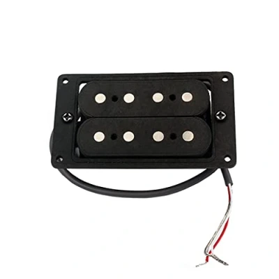 Abbildung von Alnicov Fiber Alnico Humbucker Tonabnehmer für 4 saitige Zigarrenkasten, Ersatz, 5 Stück