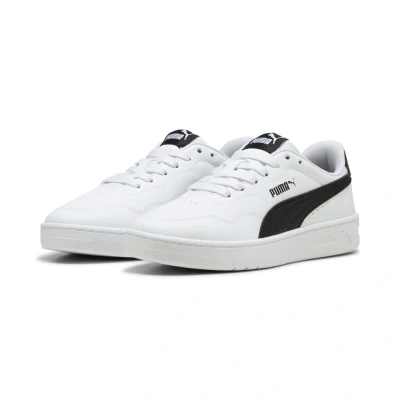 Abbildung von Puma Court Lally Unisex Sneaker low für Kinder, Größe: 35.5, White/black Schuhe