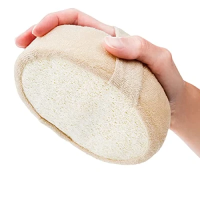 Abbildung von K Pro Gesichtsbürstenaufsatz Luffa Schwamm Natur Loofah Duschschwamm