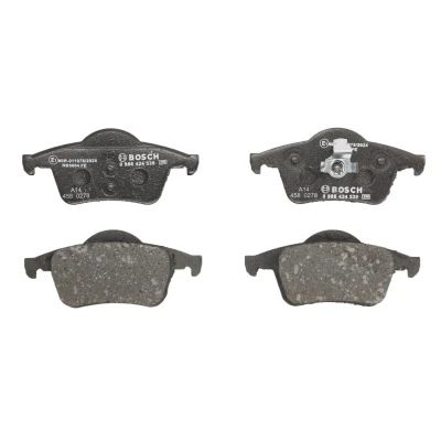Abbildung von BOSCH 0 986 424 539 Bremsbelagsatz Low Metallic mit Kolbenclip VOLVO: S60 I, V70 2, XC70 I Cross Country