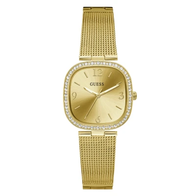 Abbildung von Guess Tapestry Uhr goldcoloured, Damen, Größe: One Size, Gold coloured