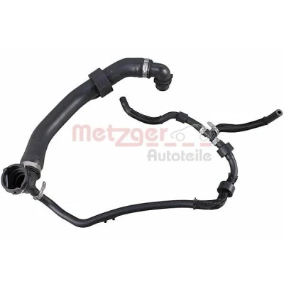 Abbildung von METZGER 2421311 Kühlerschlauch Motorkühler, links oben VOLKSWAGEN: Golf 7 Schrägheck, Variant, Passat B8 SEAT: Leon III Schrägheck