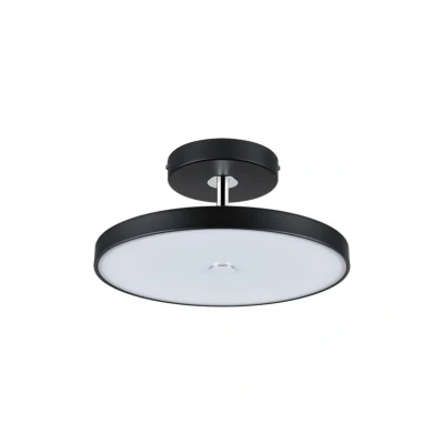 Abbildung von Paulmann 967.76 LED Deckenleuchte Hildor 2700K 2000lm 230V 25W dimmbar Schwarz matt,Chrom