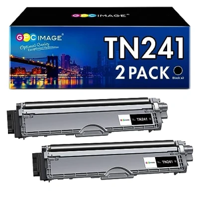 Abbildung von GPC IMAGE TN242BK Kompatibel für Brother MFC 9332CDW DCP 9022CDW TN 241 242BK Schwarz Toner HL 3142CW 9142CDN 9140CDN 9342CDW 9017CDW 99020CDW
