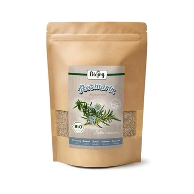 Abbildung von Biojoy BIO Rosmarin Gewürz (250 g), getrocknet und geschnitten, ideal für Tee (Salvia rosmarinus)