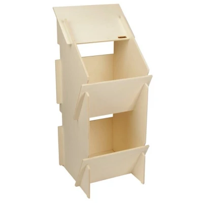 Abbildung von Kerbl Hühner Legenest aus Holz 30x35x83cm