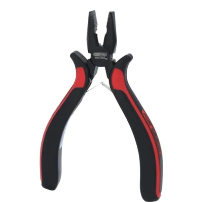 Abbildung von KS TOOLS 500.7030 E Kombinationszange 22, 120, 8mm gerade Werkzeugstahl mit Schneidefunktion