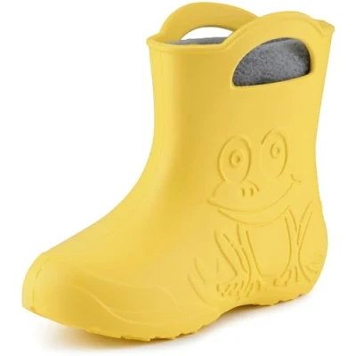 Abbildung von Ladeheid EVA federleichte Regenschuhe LA CA 03 Kinder Gummistiefel mit herausnehmbares Innenfutter
