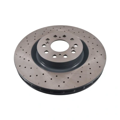Abbildung von BLUE PRINT ADH243131 Bremsscheibe Vorderachse 350 32 10 120 gelocht/innenbel. beschichtet HONDA: CIVIC 9