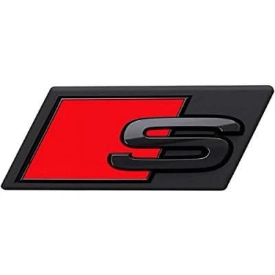 Abbildung von Audi 4KE071805 Schriftzug e tron S schwarz Tuning Exclusive Black Edition Emblem