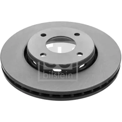 Abbildung von FEBI BILSTEIN 44120 Bremsscheibe Vorderachse 281 26 4 114,3 innenbelüftet beschichtet MITSUBISHI: Colt 6, VI CZC Cabrio, SMART: Forfour I