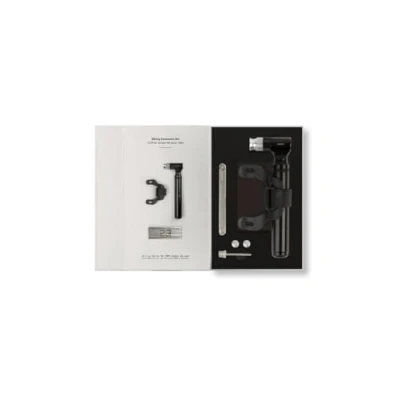 Abbildung von Society Paris Biking Essentials Kit aus Aluminium in der Farbe Schwarz, Maße: ca. 5cm x 22,5cm 13cm, BG_BEK_BLK