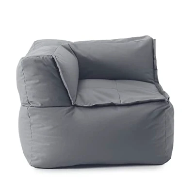Abbildung von Lumaland Loungeset In &amp; outdoor Sofa individuell kombinierbar mit dem Modularen System, Sessel wasserfest abnehmbarer Bezug erweiterbar waschbar