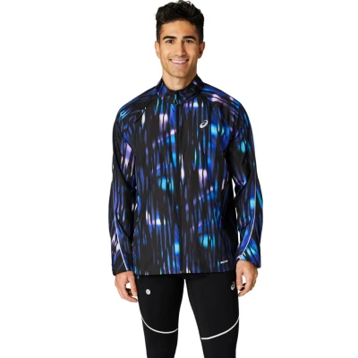 Abbildung von Asics ROAD LITE SHOW Jacket Laufjacke, Herren, Größe: Medium, Blue expanse
