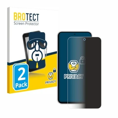 Abbildung von BROTECT (2 Stück Anti Spy Blickschutzfolie für Samsung Galaxy S23 FE Privacy Screen Protector [Displayschutz Folie, Sichtschutz, Blaulichtfilter]