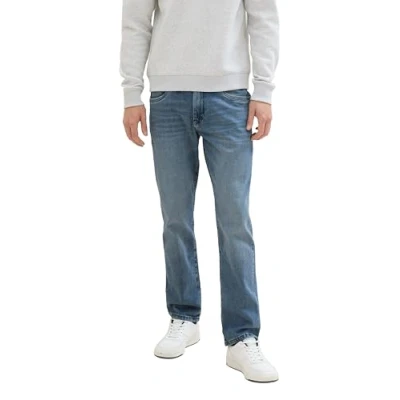 Abbildung von TOM TAILOR Herren 1035877 Marvin Straight Jeans, 10141 Stone Blue Denim, 32W x 30L
