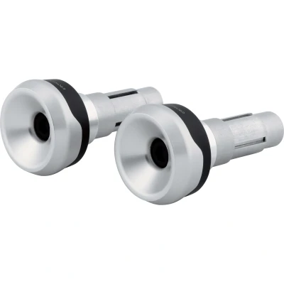 Abbildung von Highsider Lenkergewichte für 12 22mm AKRON XS silber/schwarz